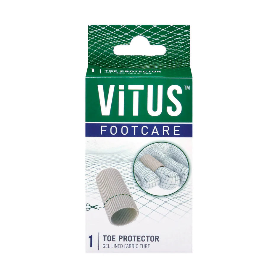 VITUS GEL LINED FABRIC TOE PROTECTOR