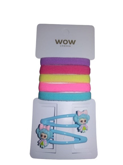 WOW HAIR BAND SET B/P/R
