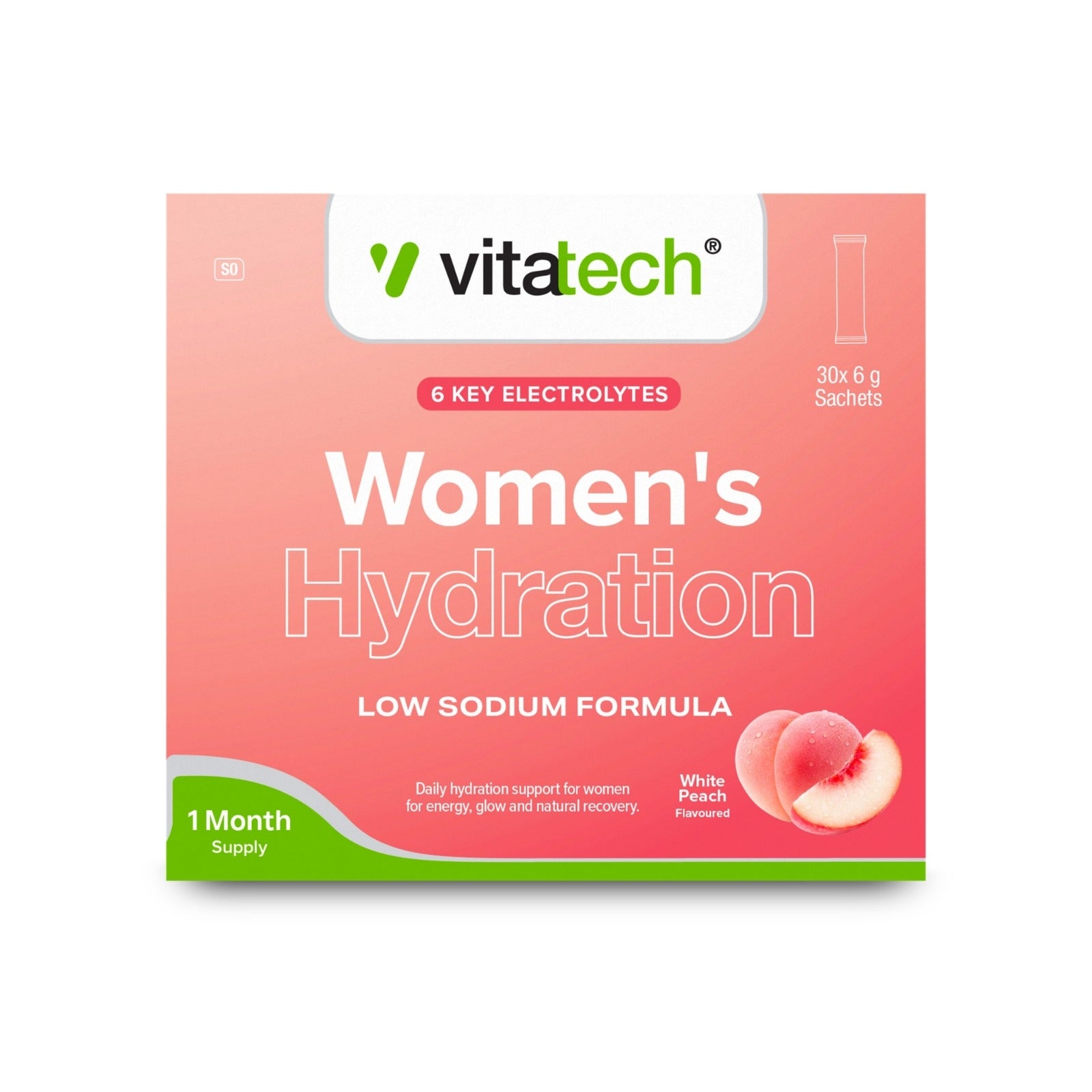 VITATECH WOMAN'S HYDRATION PACK PACK ( 30 SACHETS)