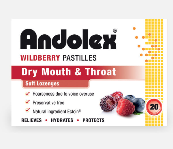 ANDOLEX C WILDBERRY PASTILLES 20
