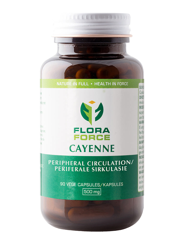 FLORA-FORCE CAYENNE 500MG 90