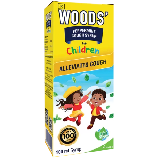 WOODS PEPPERMINT COUGH SYRUP FOR CHILDREN 100ML