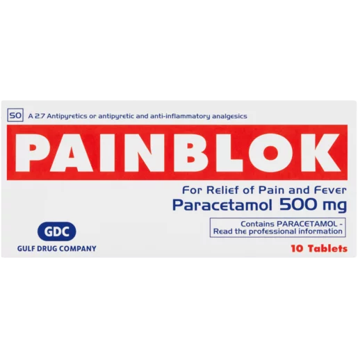 PAINBLOK 500MG TABLETS 10