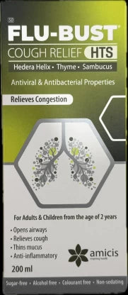 FLU-BUST COUGH RELIEF HTS SYRUP 200ML