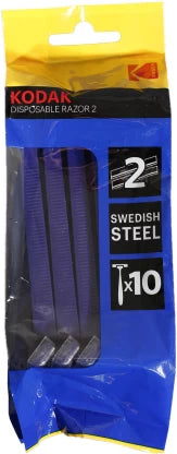 KODAK 2 BLADE DISPOSABLE RAZOR 10 PACK