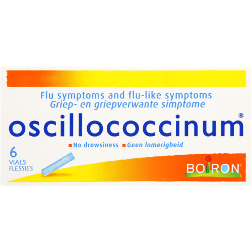 OSCILLOCOCCINUM 1G FLU GRANULES 6 VIALS