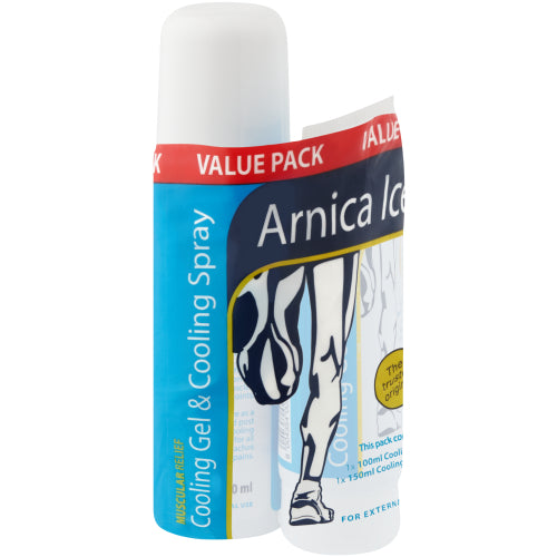 ARNICA ICE SPRAY AND GEL 150ML