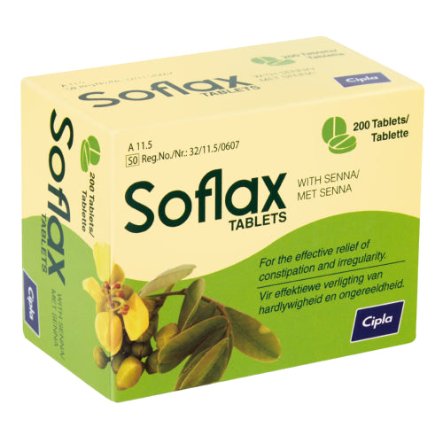 SOFLAX TABLETS 200