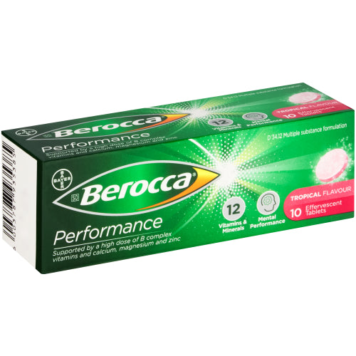 BEROCCA TROPICAL EFFERVESCENT