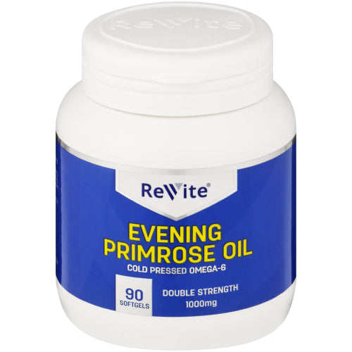 REVITE EVENING PRIMROSE OIL 1000MG CAPSULES 90