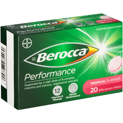 BEROCCA TROPICAL EFFERVESCENT