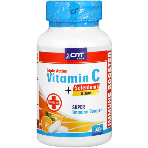CNT TRIPLE ACTION VITAMIN C + SELENIUM & ZINC CAPSULES 60