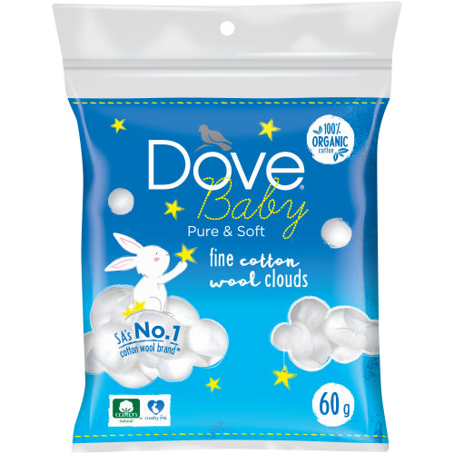 DOVE BABY COTTON CLOUDS 60G