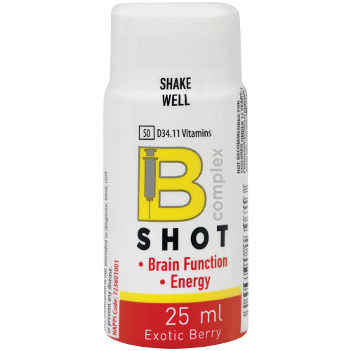 B CO VITAMIN B SHOT EXOTIC BERRY