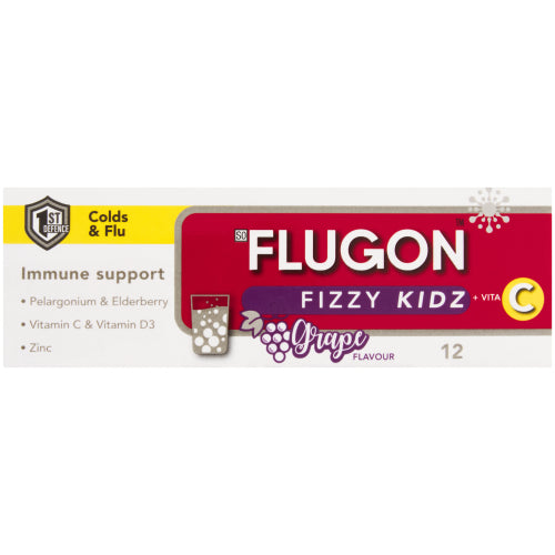 FLUGON KIDZ FIZZY EFFERVESCENT