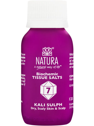 NATURA KALI SULPH D6 TABLETS 125