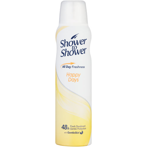 SHOWER TO SHOWER LADY HAPPY DAYS PERFUME BODY SPRAY 150ML