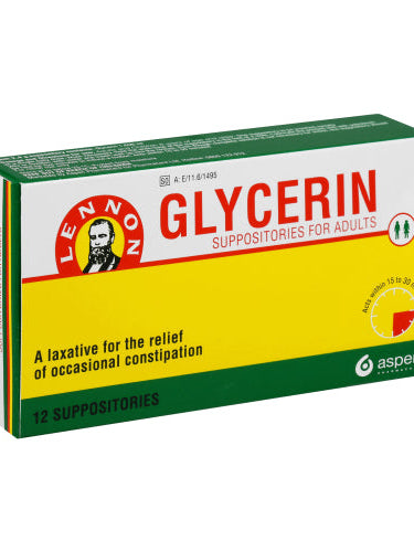 GLYCERINE ADULT SUPPOSITORIES 12