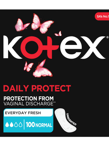 KOTEX PANTYLINERS REGULAR VALUE PACK 100