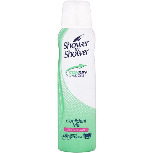 SHOWER TO SHOWER LADY CONFIDENT ME BODY SPRAY 150ML