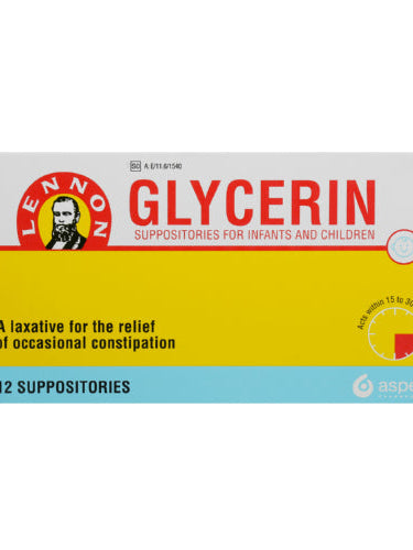 GLYCERIN CHILD SUPPOSITORY 12
