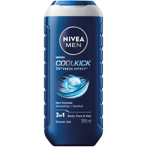 NIVEA COOL KICK MEN SHOWER GEL 250ML