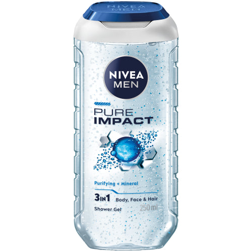 NIVEA PURE IMPACT MEN SHOWER GEL 250ML