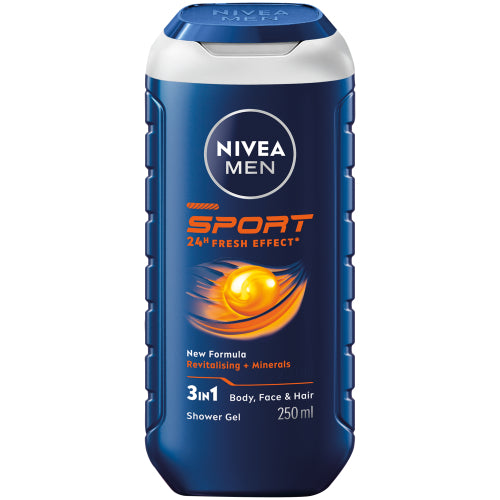 NIVEA SPORT MEN SHOWER GEL 250ML