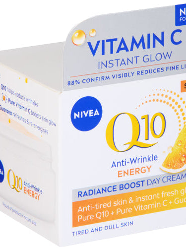 NIVEA Q10 ENERGY DAY CREAM SPF15 50ML