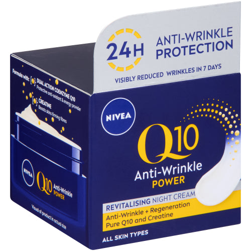 NIVEA Q10 PLUS ANTI WRINKLE NIGHT CREAM 50ML