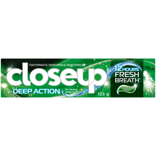 CLOSE UP MENTHOL FRESH TOOTHPASTE 125ML