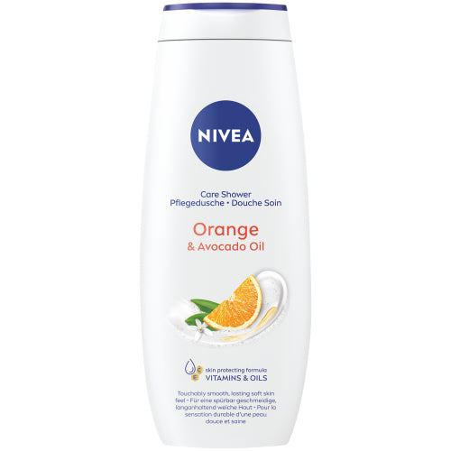 NIVEA ORANGE & AVOCADO OIL SHOWER GEL 500ML