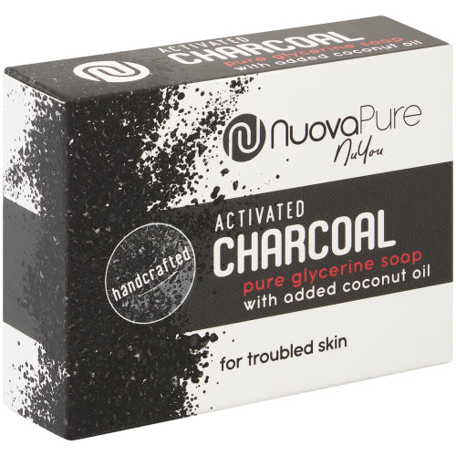 NUOVAPURE ACTIVATED CHARCOAL BAR SOAP 100G