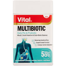 VITAL MULTIBIOTIC CHEW TABLET 30