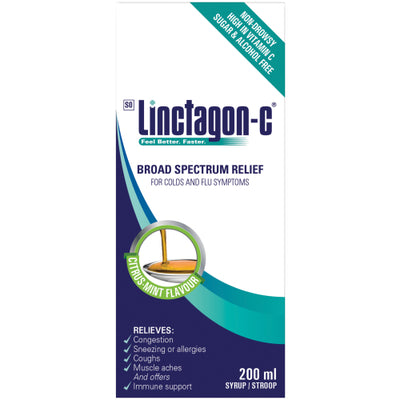LINCTAGON-C ADULT COLD FLU SYRUP