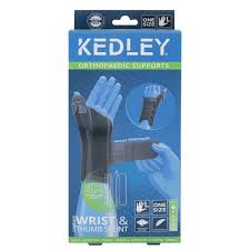 KEDLEY WRIST AND THUMB SPLINT ASSORTED