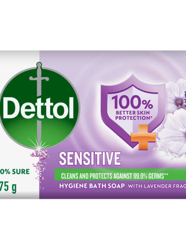 DETTOL BATH SOAP SENSITIVE 175G