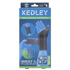 KEDLEY WRIST AND THUMB SPLINT ASSORTED