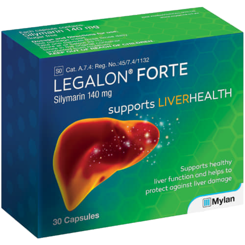 LEGALON FORTE 140MG CAPSULES 30