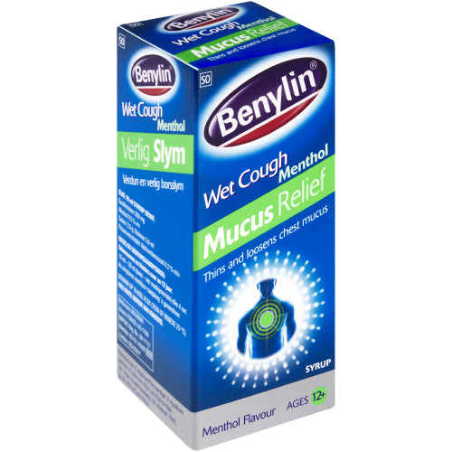 BENYLIN WET COUGH MENTHOL 100MG/5ML SYRUP 100ML