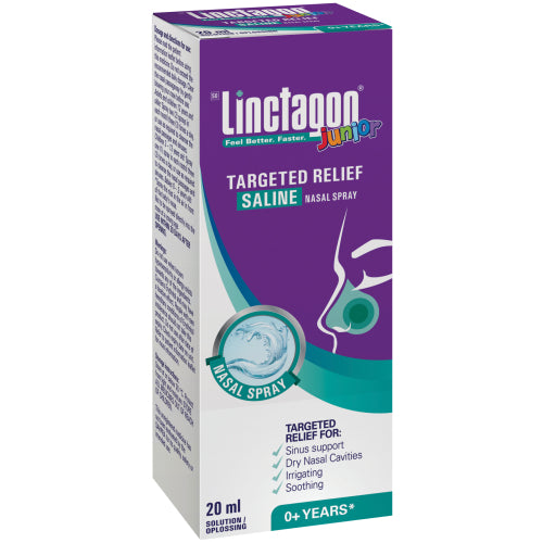 LINCTAGON TARGETED RELIEF JUNIOR SALINE NASAL SPRAY