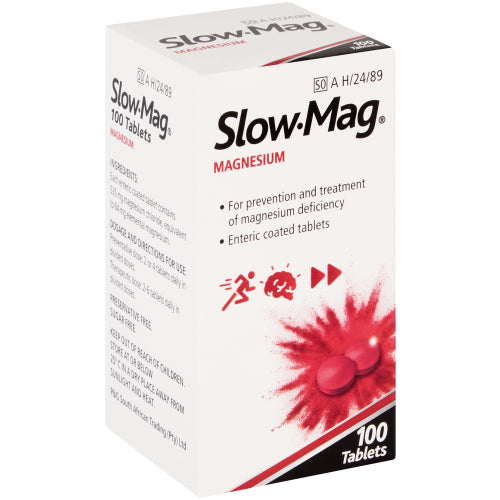 SLOW-MAG ENTERIC COATED TABLETS 100
