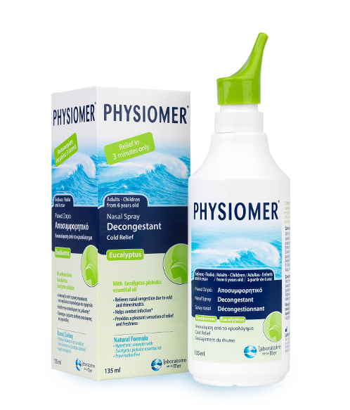 PHYSIOMER EUCALYPTUS NASAL SPRAY 135ML