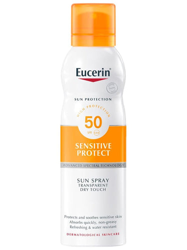 EUCERIN TRANSPARENT SUNSCREEN SPRAY SPF50 200ML