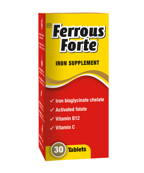 FERROUS FORTE TABLETS 30