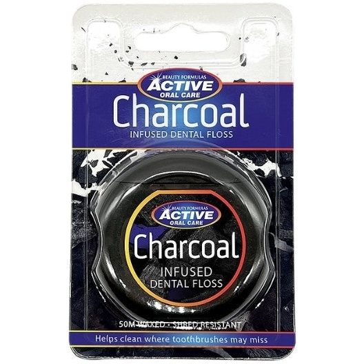 ACTIVE CHARCOAL INFUSED DENTAL FLOSS
