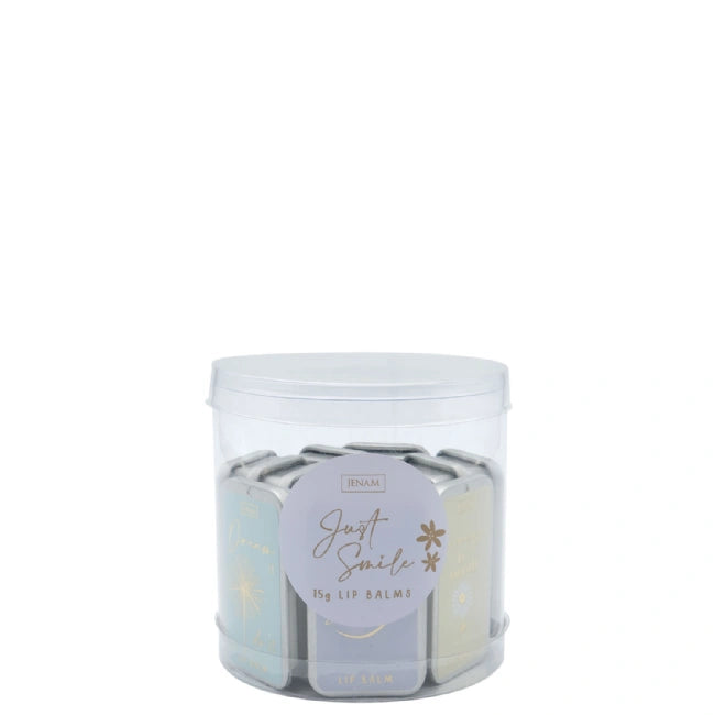 JENAM JUST SMILE LIP BALM 15G ASSORTED