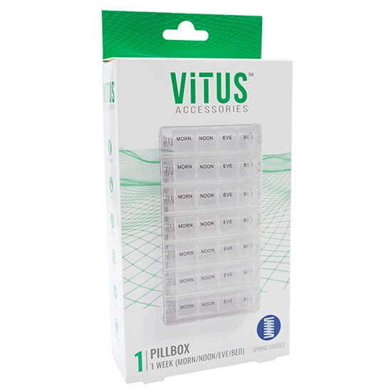 VITUS PILL BOX ORGANISER ASSORTED