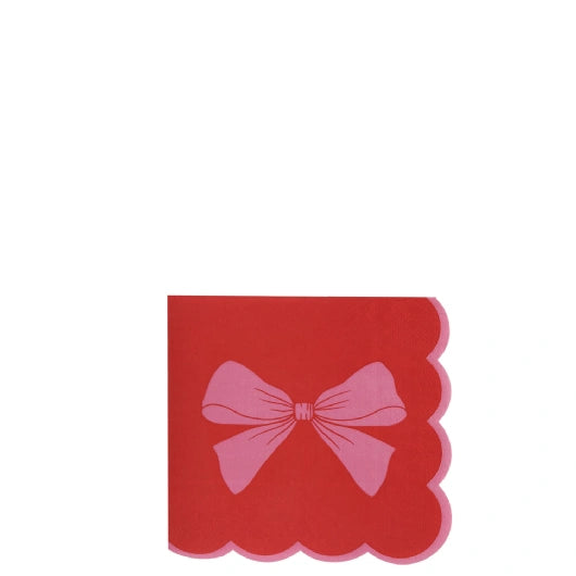 JENAM BO HO HO - 3 PLY SERVIETTES PACK OF 20 - 16X16CM