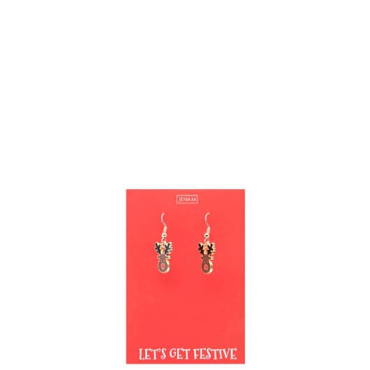JENAM CHRISTMAS EARINGS - REINDEER